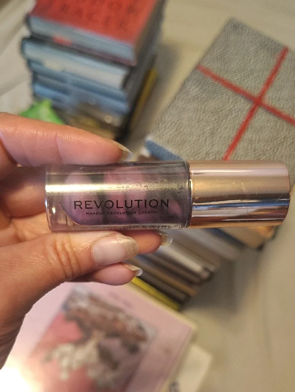 Revolution Ceramide Lip Swirl Gloss — Shimmery Mauve
